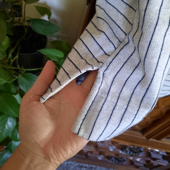 J. CREW Striped Shell Tank Top Style# F4605 - Size XXS - Picture 6 of 16